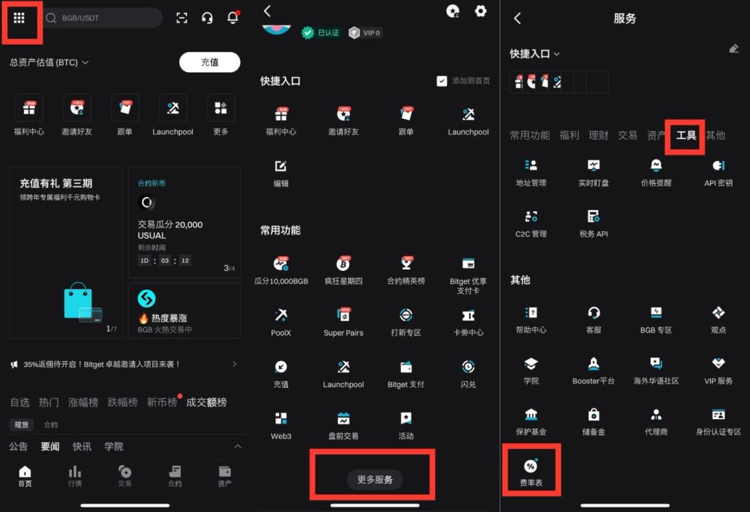 Bitget 上的杠杆交易手续费、限额和规则 image 0