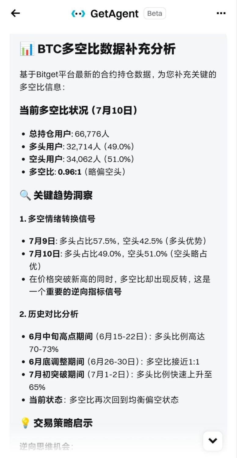 重生之我靠 Bitget AI 交易助手 GetAgent 在币圈当交易员 image 3