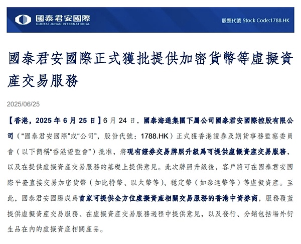 一张好牌就让国泰君安国际大涨2倍？背后还有更大原因 image 0