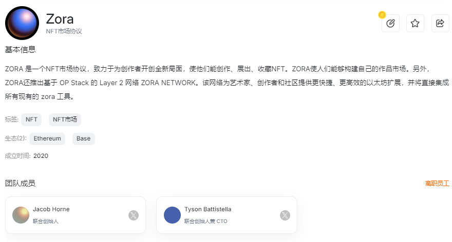 从6亿估值到链上赌场，曾经的NFT平台二哥Zora发币了 image 1