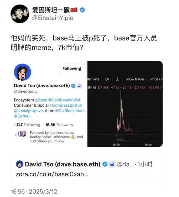 Base AI 发币热度再起，这两天都在炒什么？ image 14