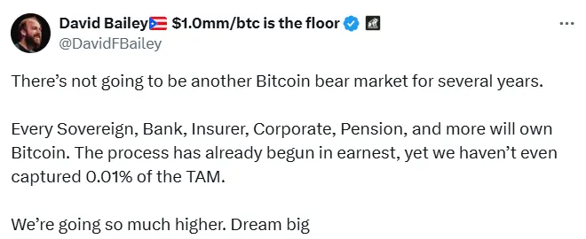 Bitcoin Magazine CEO：未来几年或无熊市，牛市要来了？
